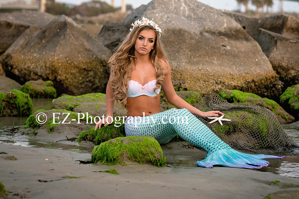 mermaid photo shoot melbourne fl